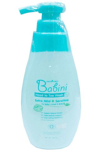 รูปภาพของ Provamed Babini Head to Toe Wash โปรวาเมด เบบินี่ เฮด ทู โท วอช 480ml.